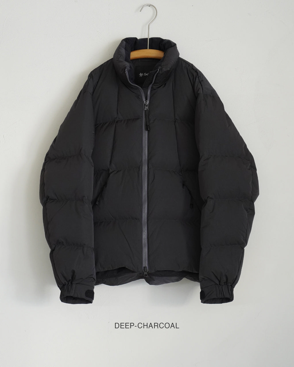 Dope Dyed Ripple Nylon Down Jacket GL25339