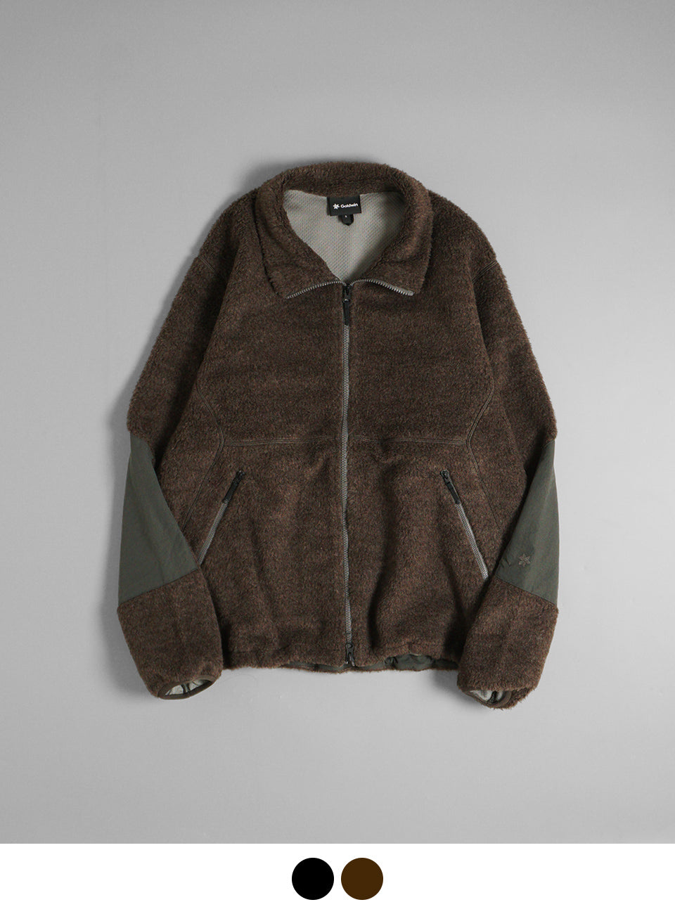 【SALE！20%OFF】Goldwin ゴールドウィン ウール ボア フリース フル ジップ ジャケット WOOL BOA FLEECE FULL ZIP JACKET GL34312【送料無料】