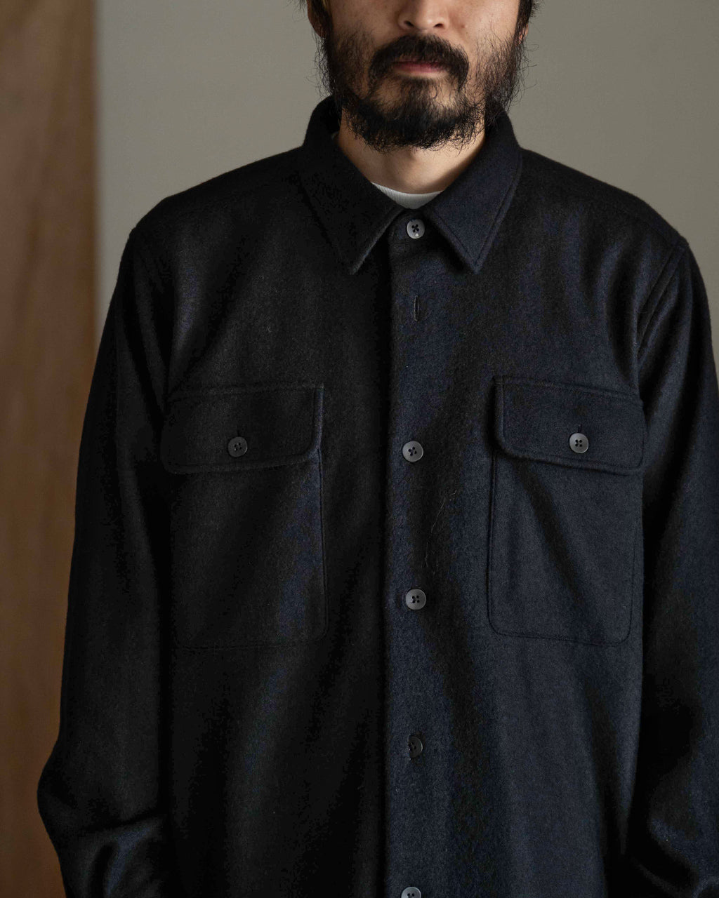 Wool Jersey Coptis Shirt GL55701