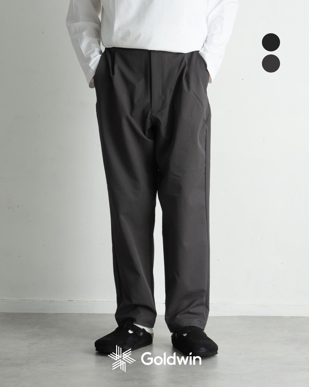 Goldwin ゴールドウイン ストレッチ パンツ One Tuck Taperde Stretch Pants ワンタック テーパード アウトドア GL75177【送料無料】