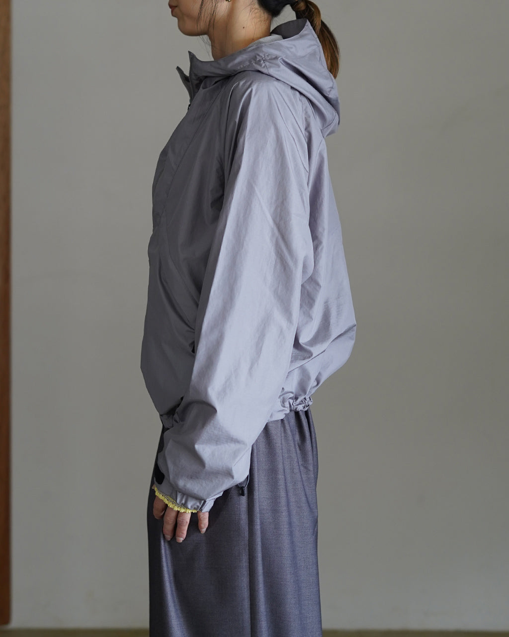 Rip-stop Cropped Jacket GLW16147