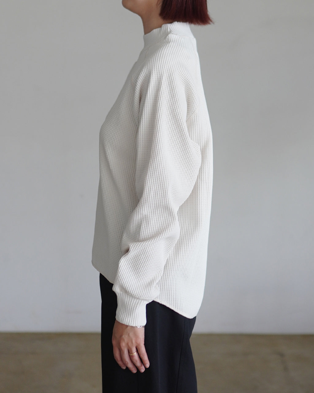 WF Light Mock Neck L/S T-shirt GLW45331