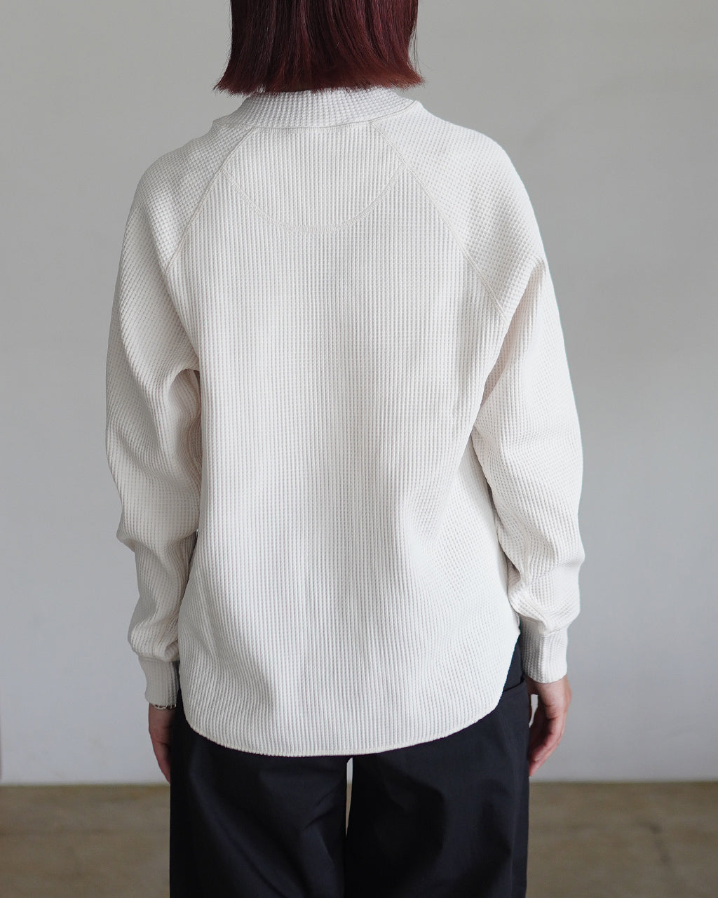 WF Light Mock Neck L/S T-shirt GLW45331
