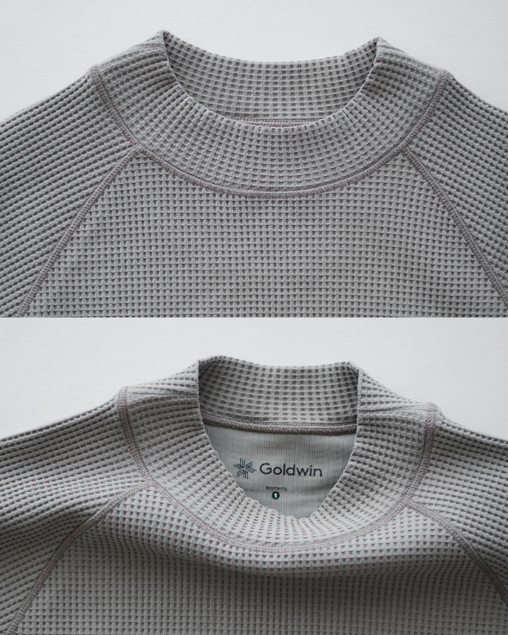 WF Light Mock Neck L/S T-shirt GLW45331