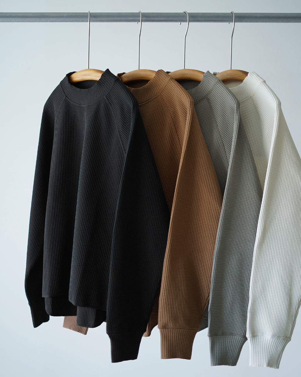 WF Light Mock Neck L/S T-shirt GLW45331