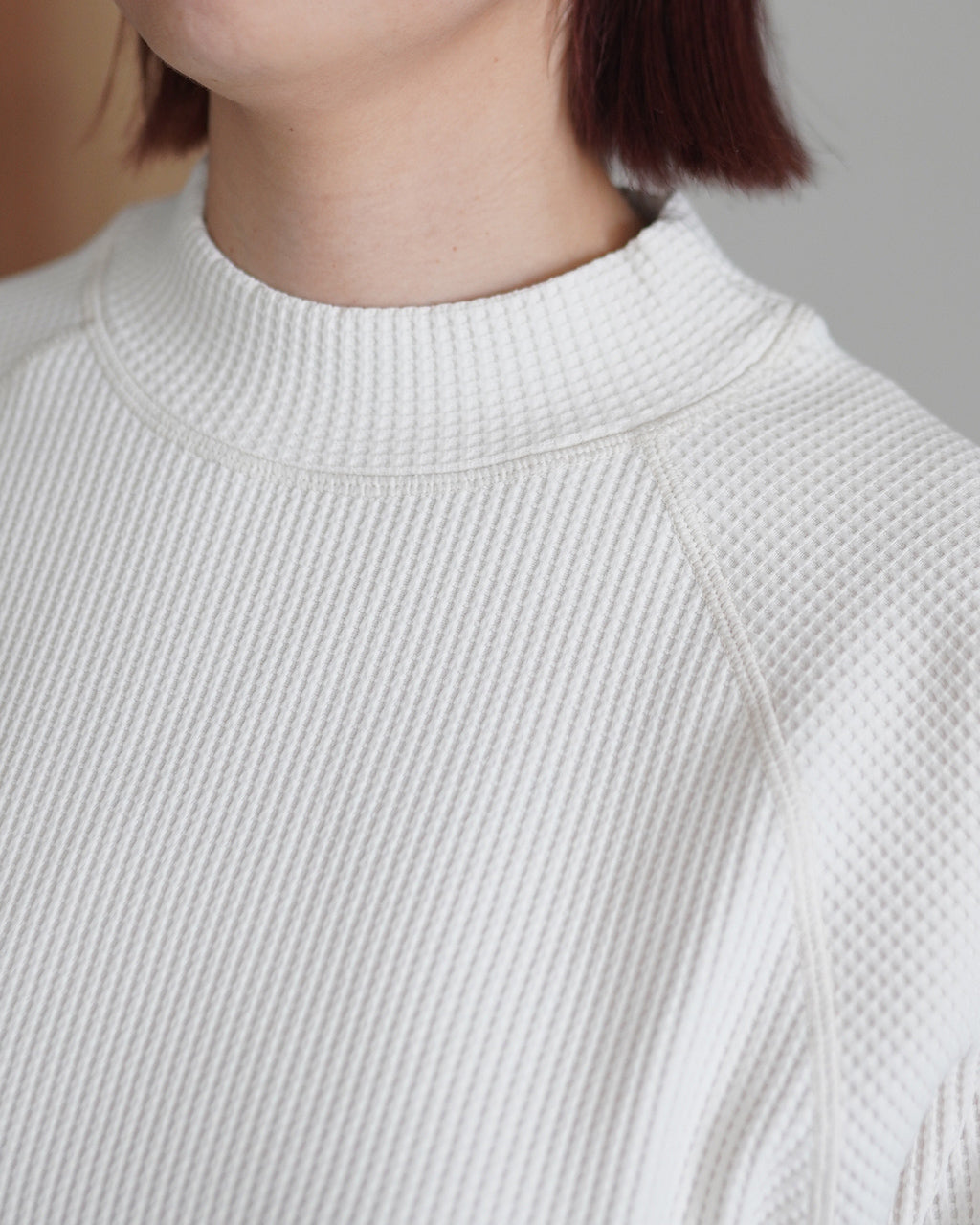 WF Light Mock Neck L/S T-shirt GLW45331