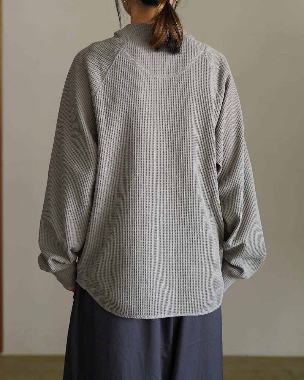 WF Light Mock Neck L/S T-shirt GLW45331