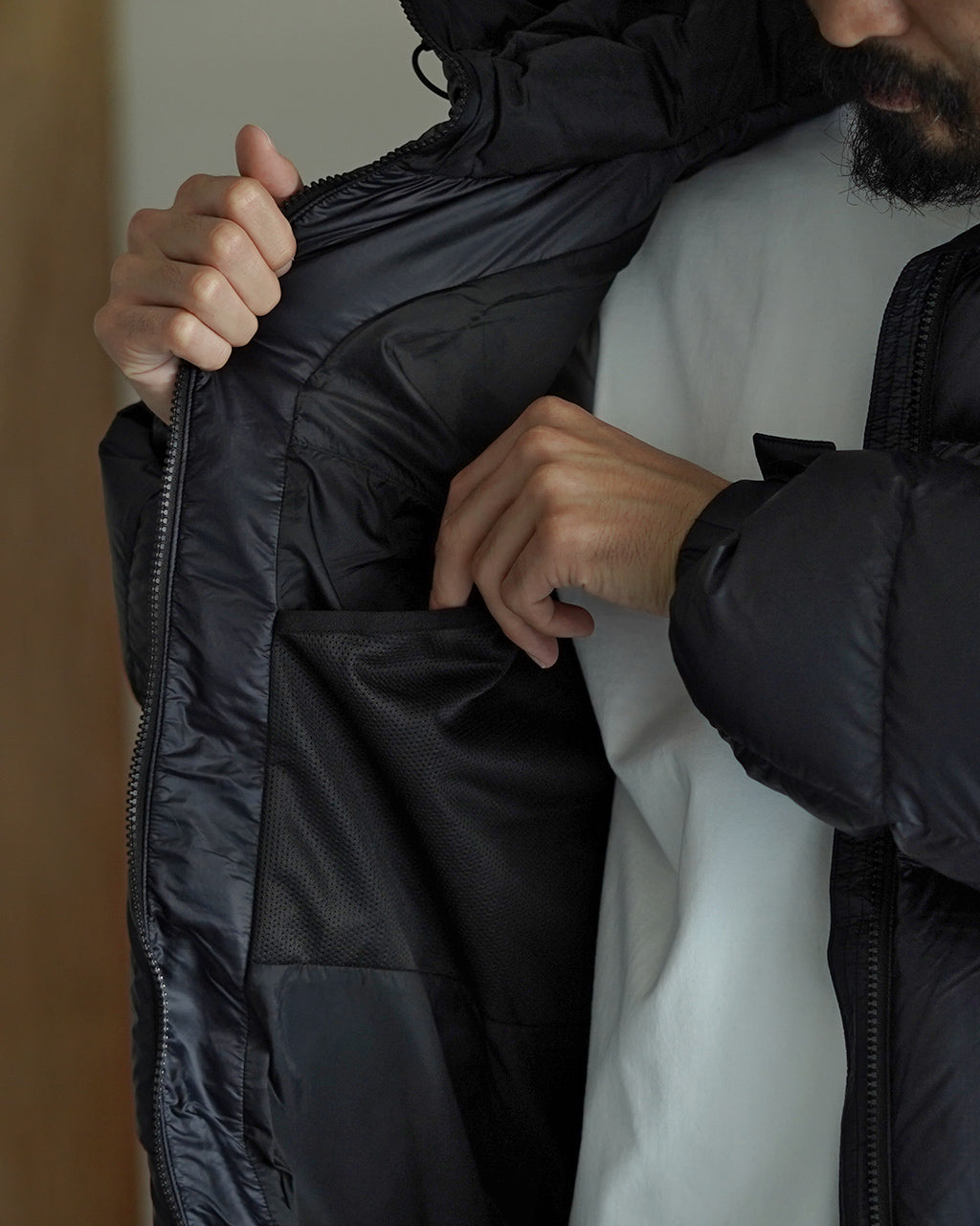 GOLDWIN ゴールドウィン　PERTEX パーカー　黒　サイズ１ GOLDWIN パーカー 「GOLDWIN/ゴールドウィン」PERTEX UNLIMITED 2L