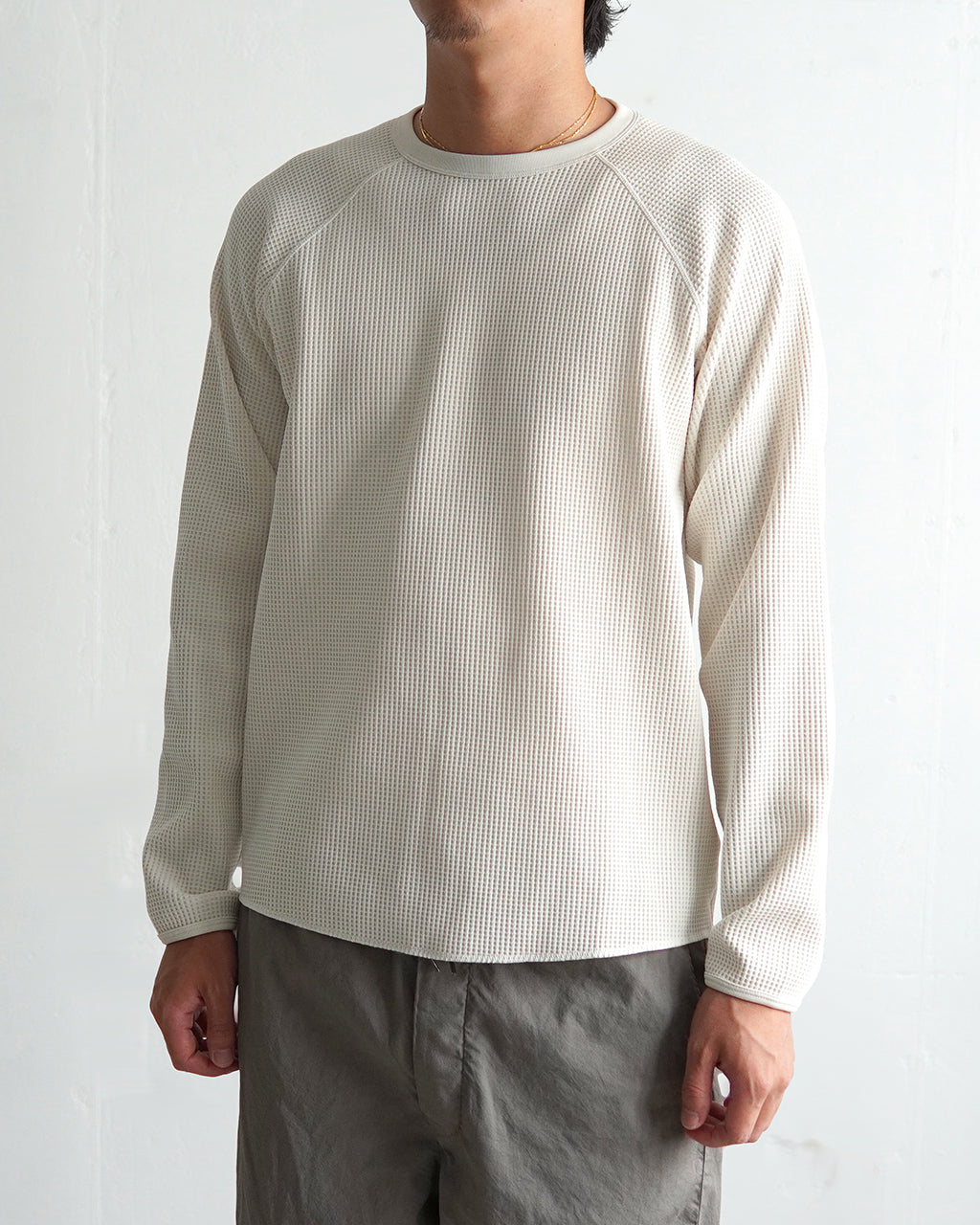 GOLDWIN ゴールドウイン ワッフル ライト ロングスリーブ ティーシャツ WF LIGHT L/S T-SHIRT 長袖 カットソー  GM44106【送料無料】