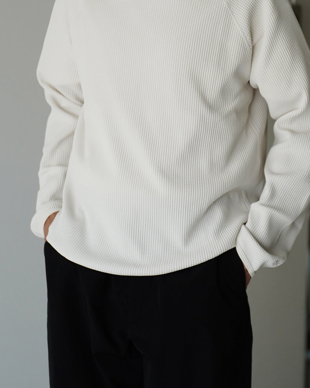Goldwin Waffle Light Long Sleeve T-shirt GL45142