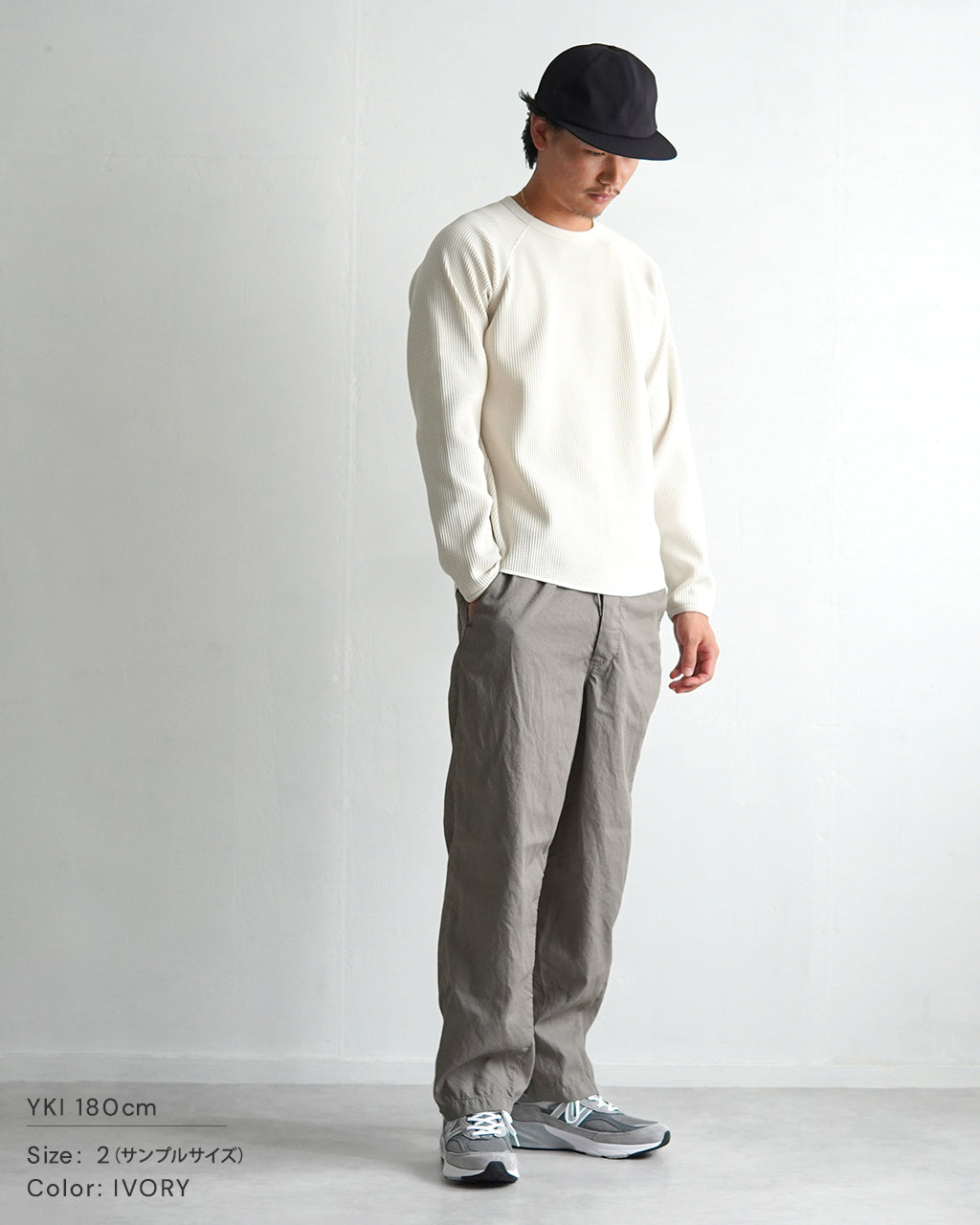 GOLDWIN ゴールドウイン ワッフル ライト ロングスリーブ ティーシャツ WF LIGHT L/S T-SHIRT 長袖 カットソー GM44106【送料無料】