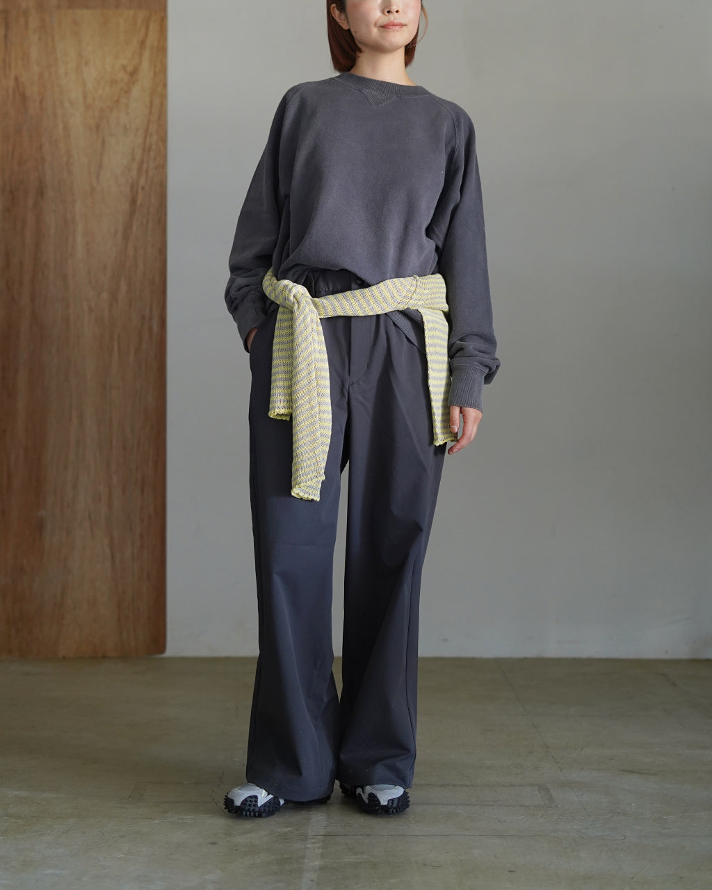 Baggy Straight Pants GL76177