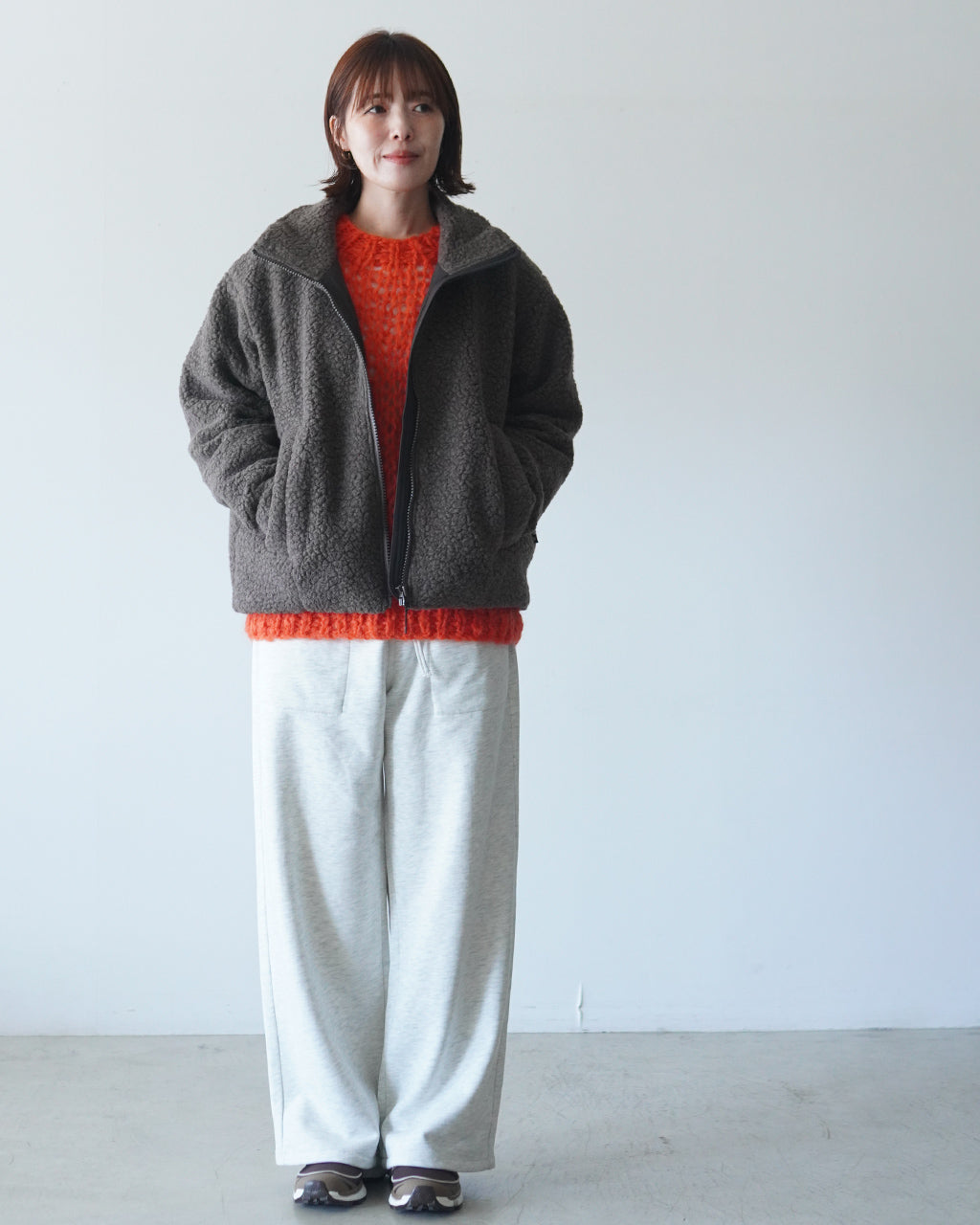 Deep Pile Fleece Jacket GL36338