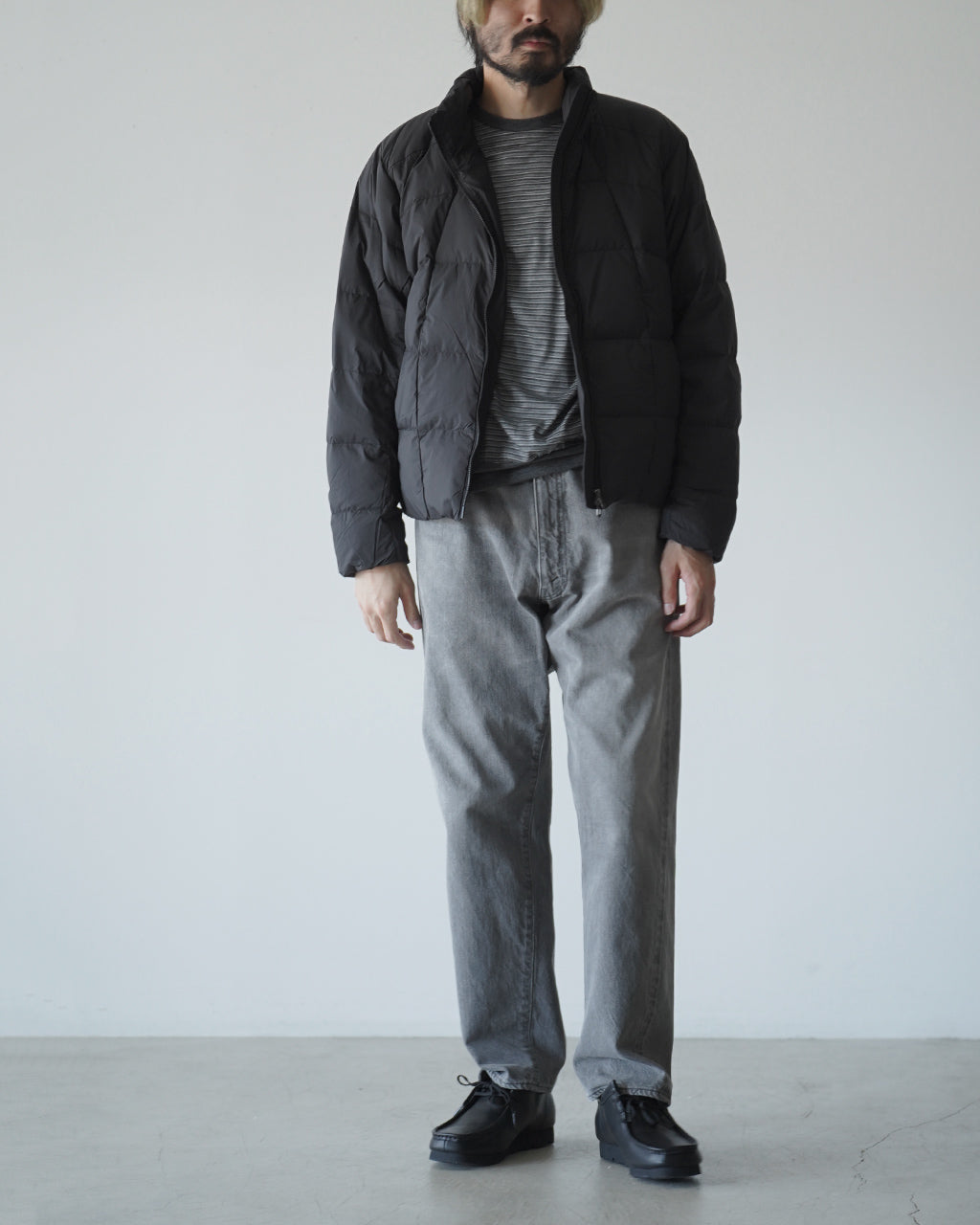 Gridded Down Jacket GL26335