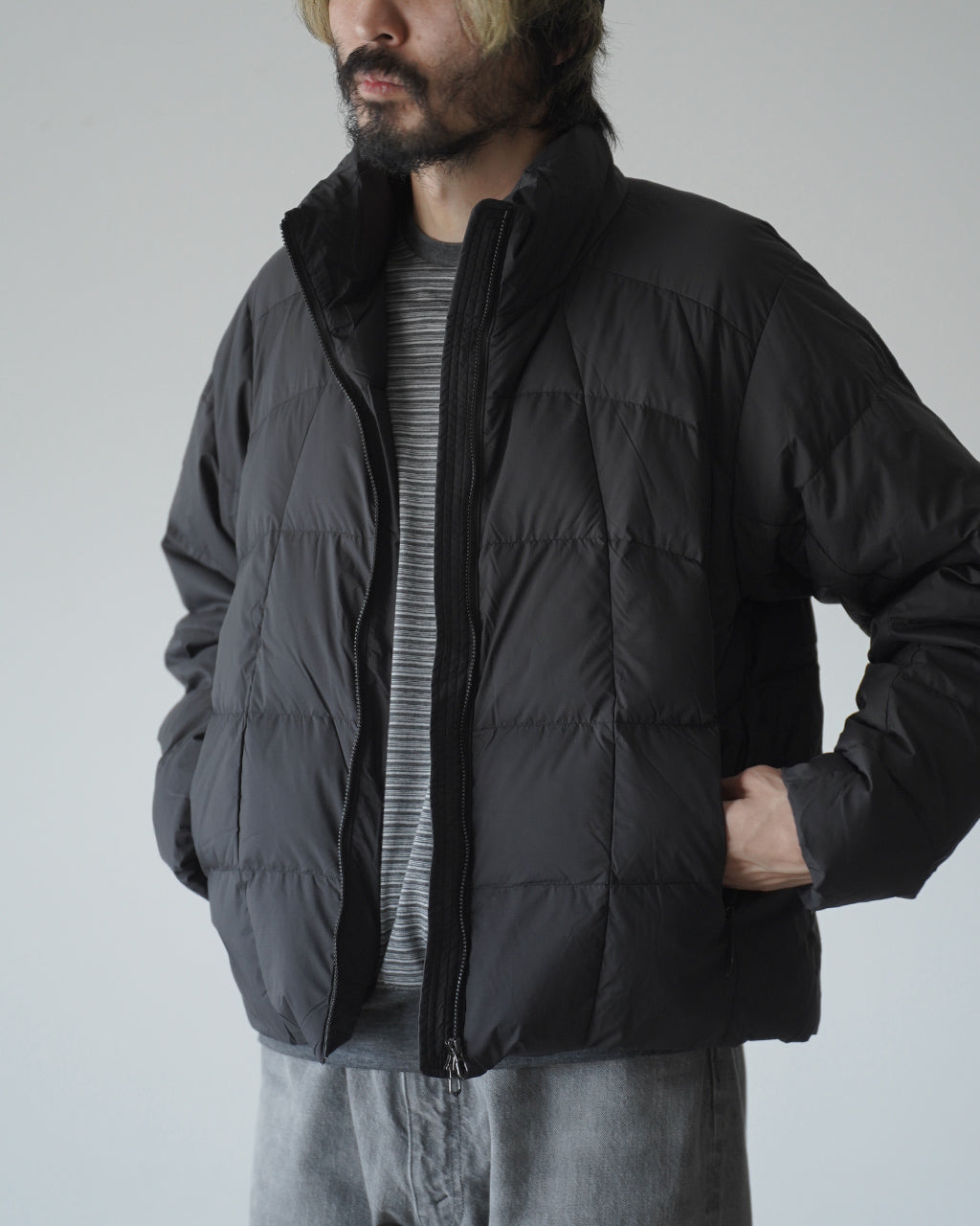 Gridded Down Jacket GL26335