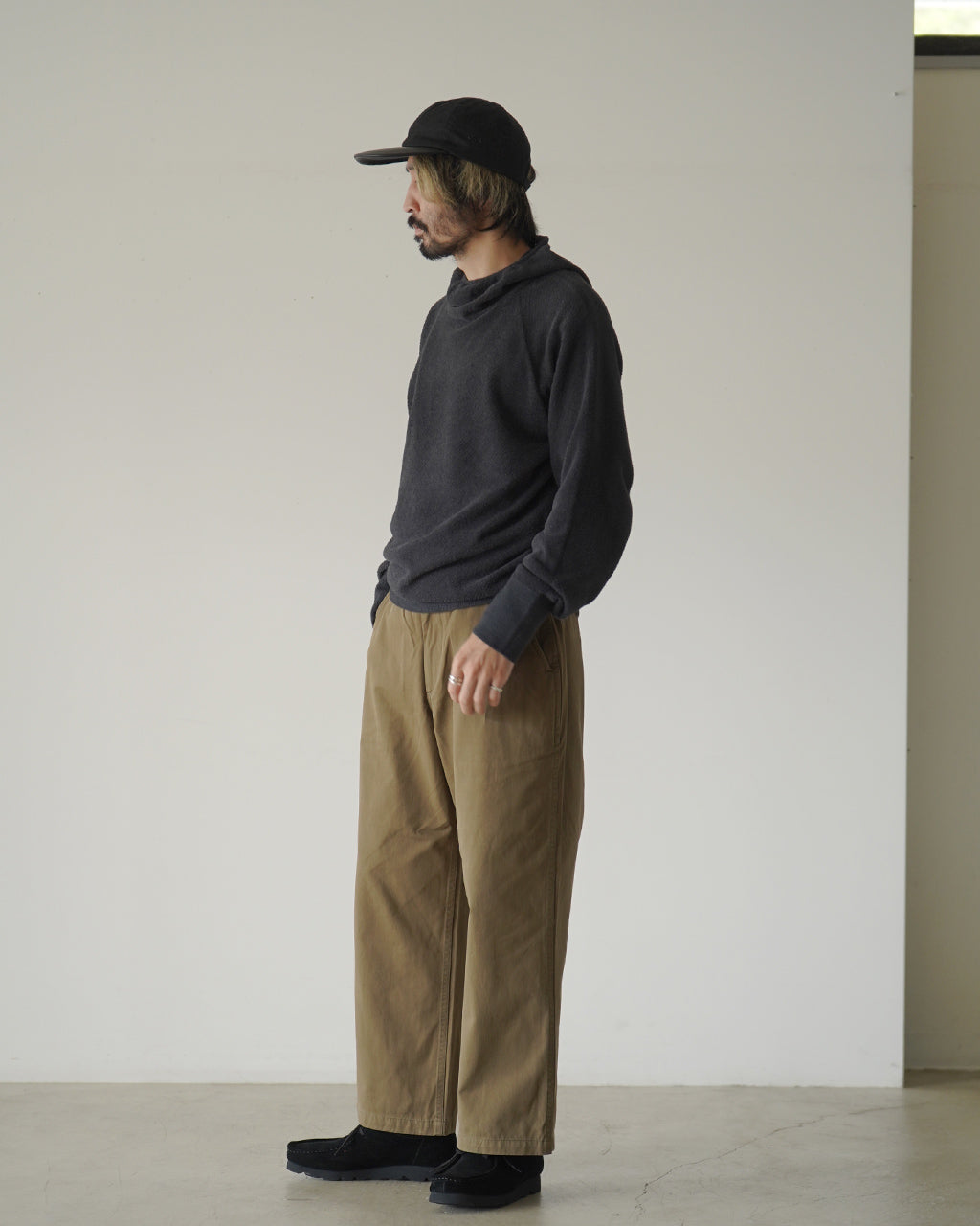 Mesh Pile Hoodie GM35300