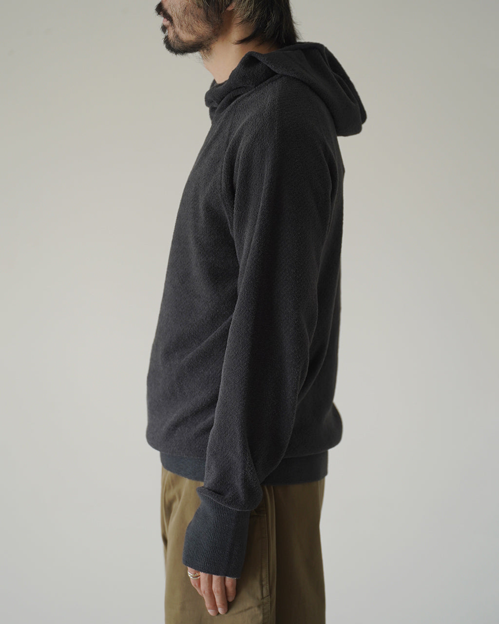 Mesh Pile Hoodie GM35300