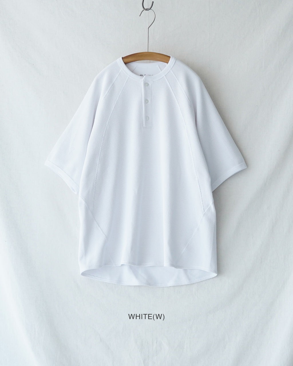 Mesh WF Actinoid Henley Neck T-shirt GL66143