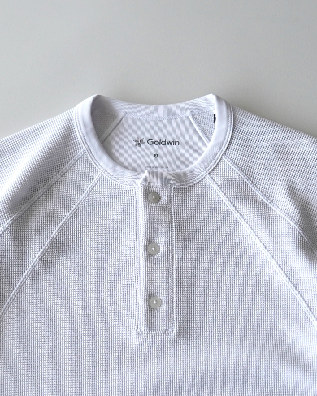 Mesh WF Actinoid Henley Neck T-shirt GL66143
