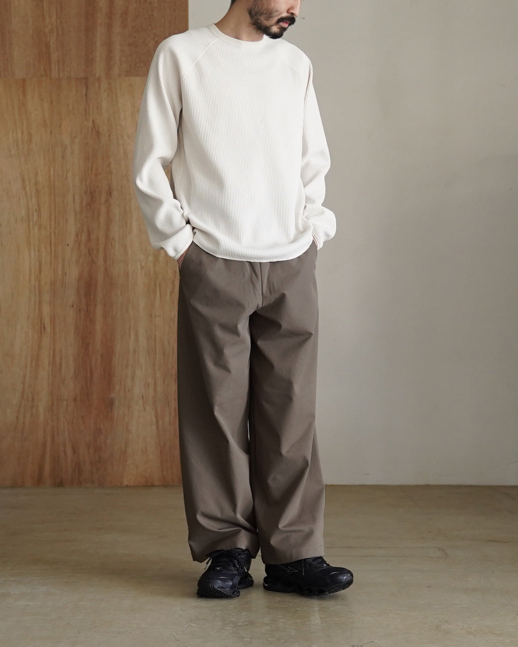 Goldwin ゴールドウイン ワッフル ライト ロングスリーブ Tシャツ