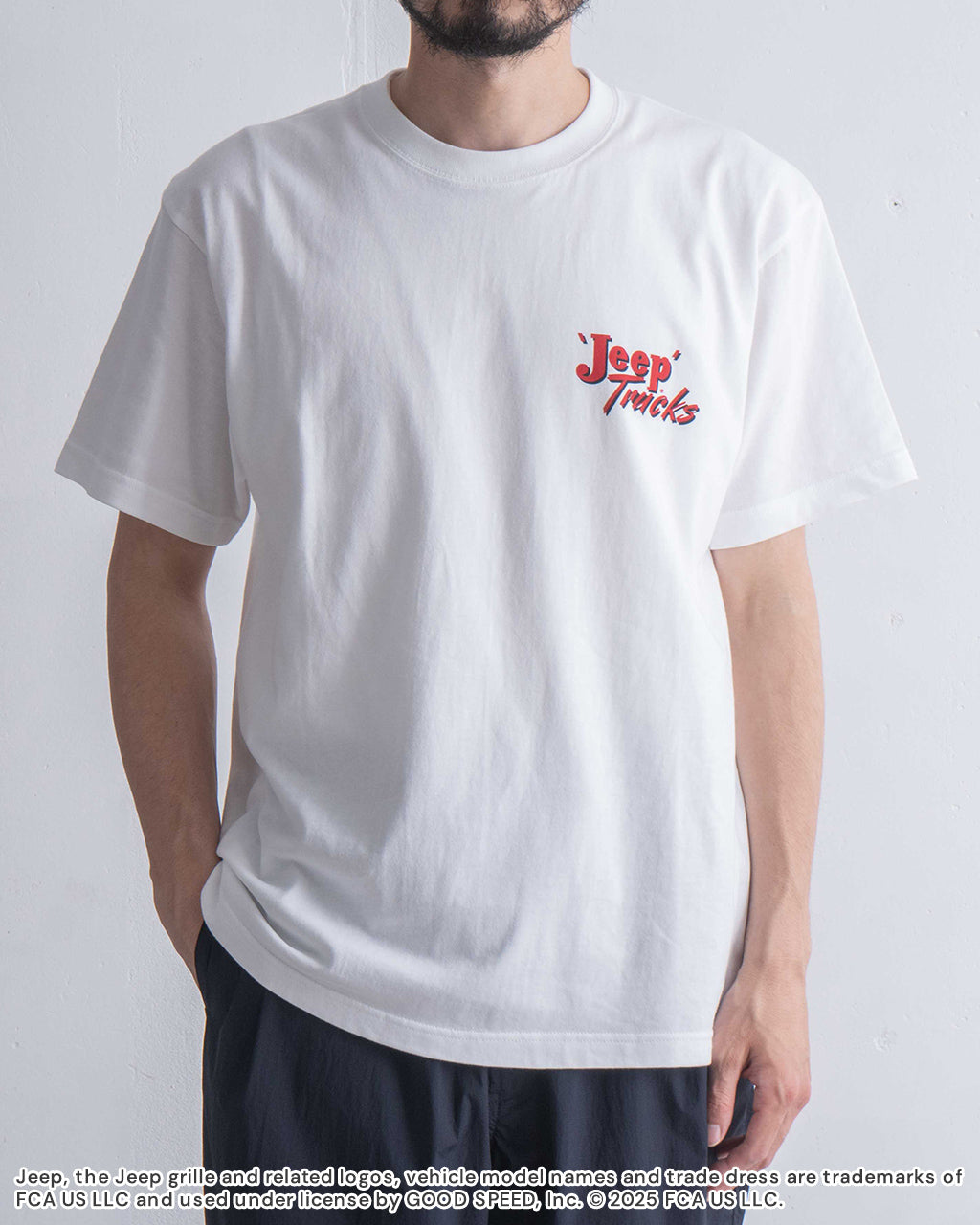 Jeepの魅力を纏う。GOOD ROCK SPEED ユニセックスTシャツ