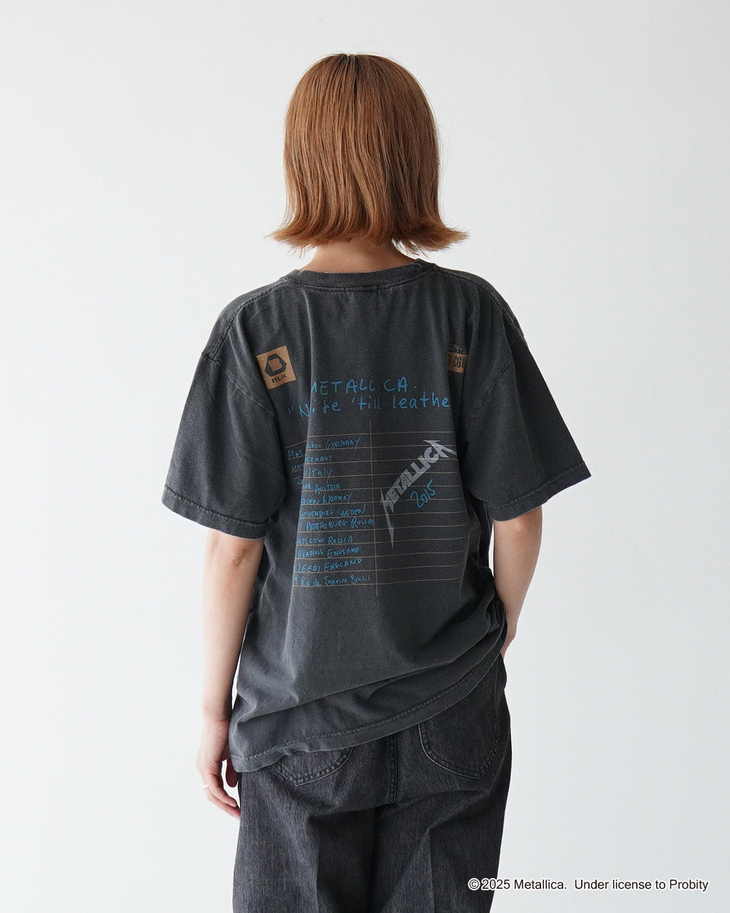 【SALE！20%OFF】GOOD ROCK SPEED グッドロックスピード 半袖Tシャツ METALICA メタリカ ロックT バンドT 25MET002W 25MET102W