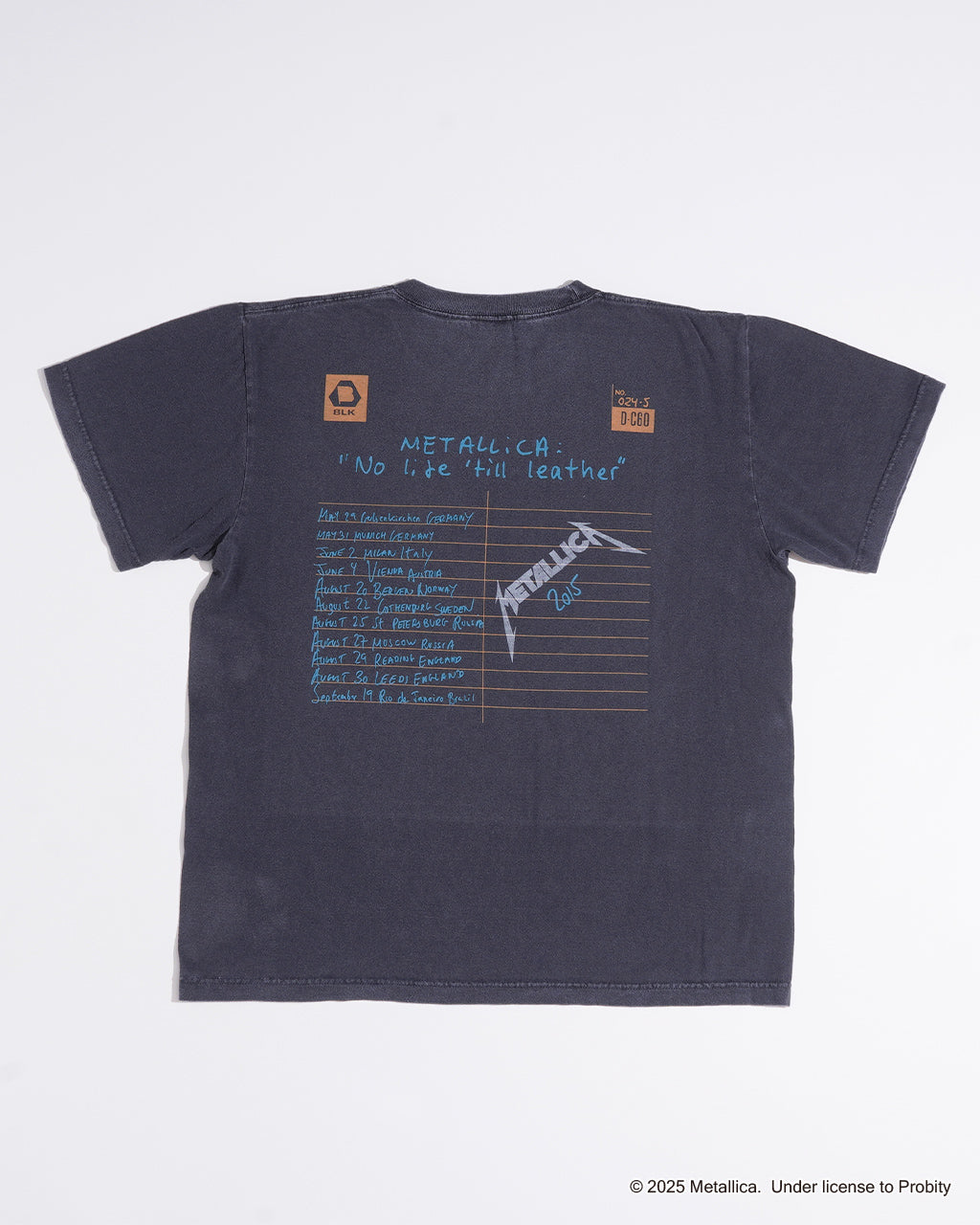【SALE！20%OFF】GOOD ROCK SPEED グッドロックスピード 半袖Tシャツ METALICA メタリカ ロックT バンドT 25MET002W 25MET102W