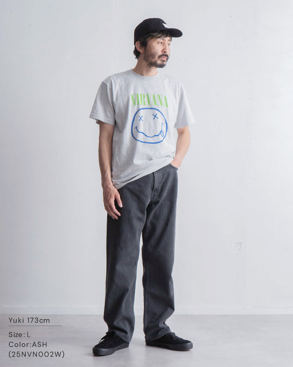 GOOD ROCK SPEED｜NIRVANAロゴT 半袖Tシャツ ユニセックス 25NVN001W