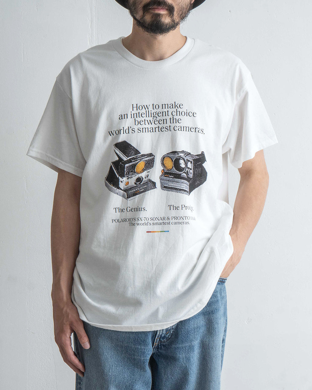 【SALE！40%OFF】Good wear グッドウェア ポラロイド 半袖 Tシャツ POLAROID プリントT カットソー クルーネック GDW-LCS-251501 GDW-LCS-251502 GDW-LCS-251504
