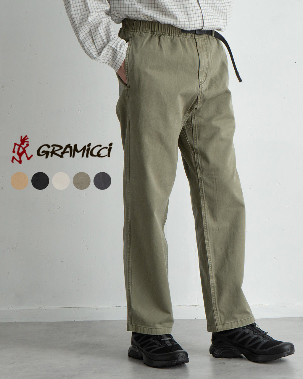 GRAMICCI グラミチ ストレートフィットパンツ GRAMICCI PANT STRAIGHT FIT ピグメント加工 イージーパンツ G116-OGT【送料無料】