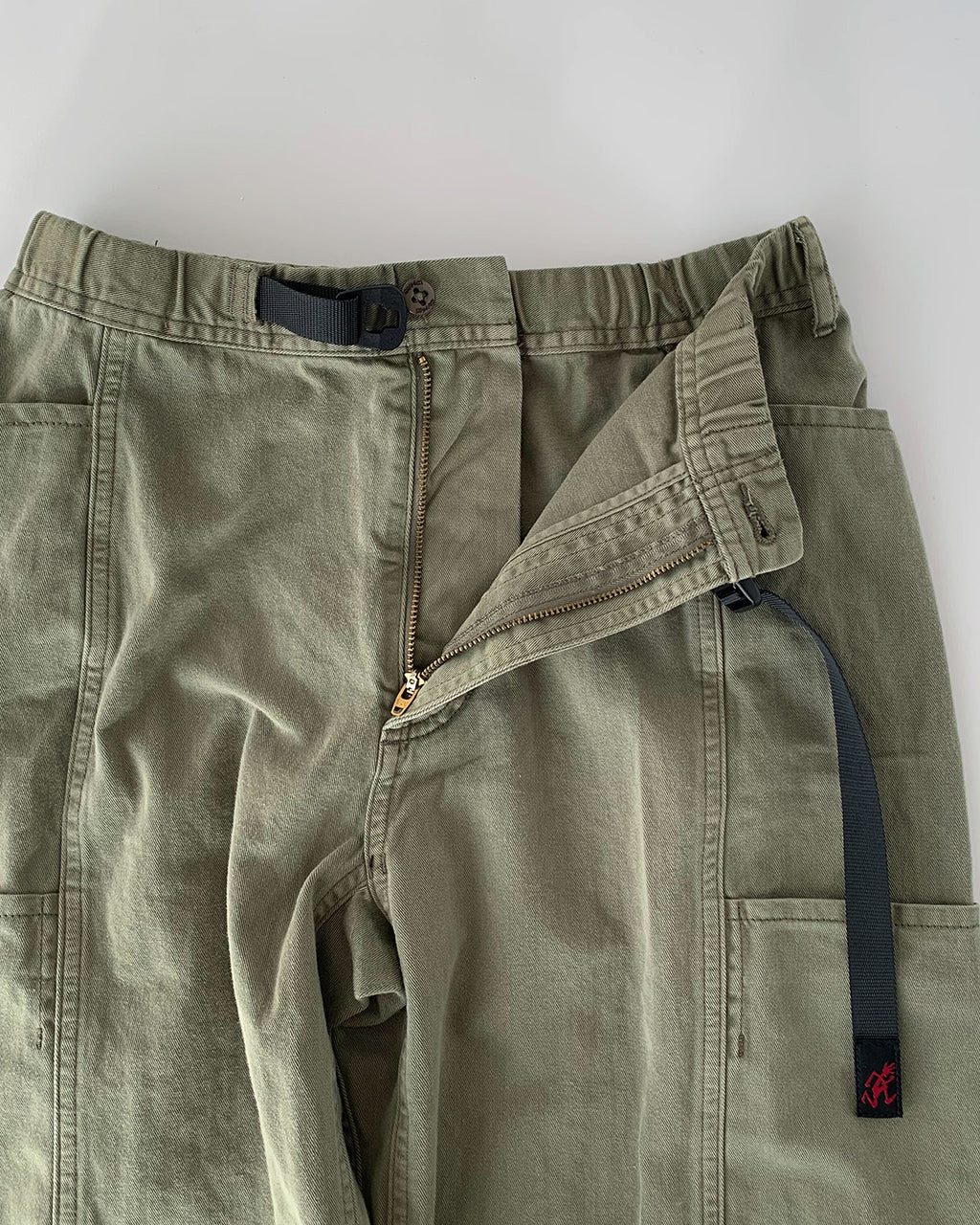 GRAMICCI グラミチ ウィヴォヤジャーパンツ W'S VOYAGER PANT イージーパンツ ウェビングベルト オフホワイト ブラック グリーン 製品染め カーゴパンツライク ツイル G2SW-P090 【クーポン対象外】【送料無料】