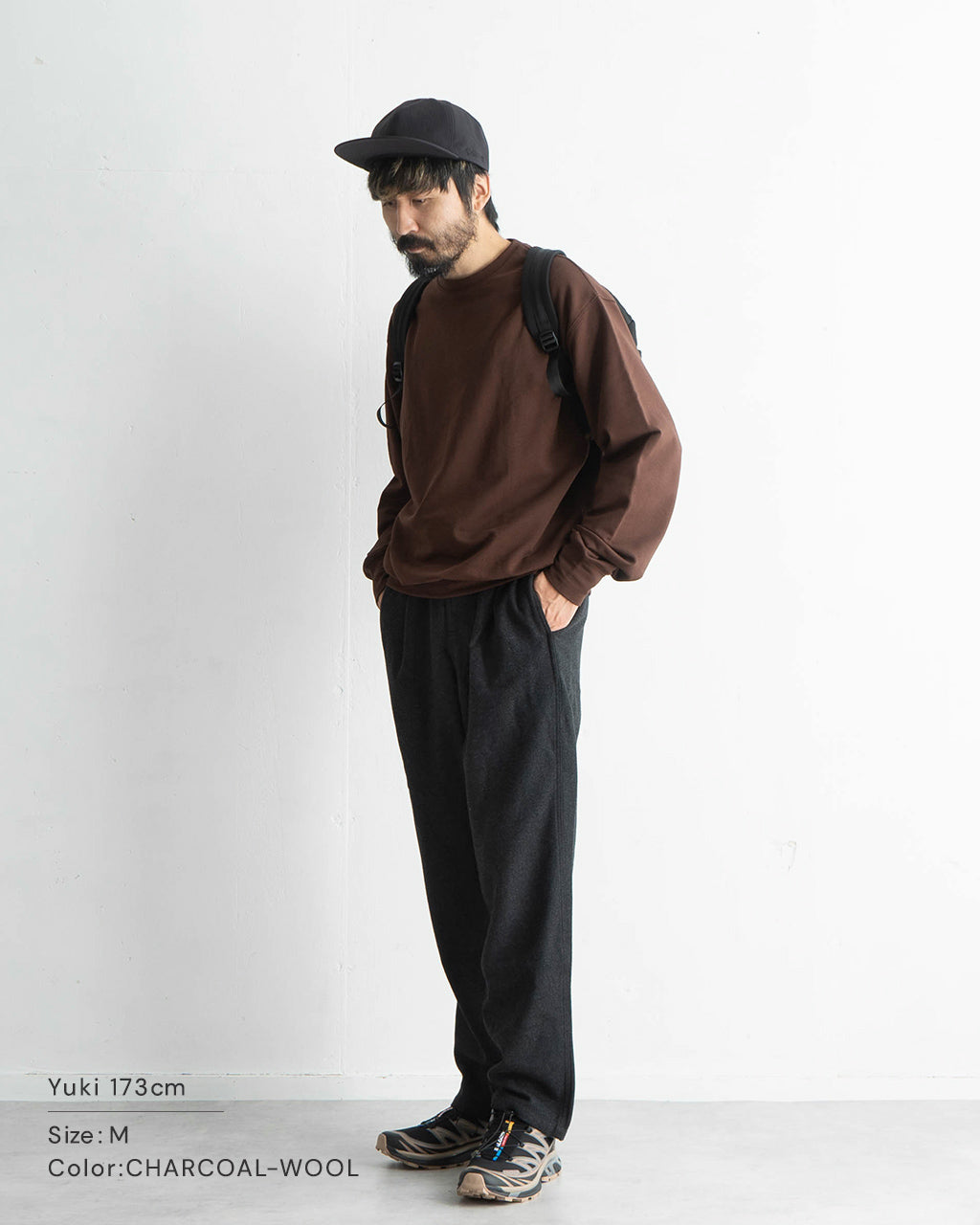 【SALE！20%OFF】GRAMICCI グラミチ ボトムス イージーパンツ ウール トラウザー WOOL RELAXED PLEATED TROUSER G4FM-P065【送料無料】