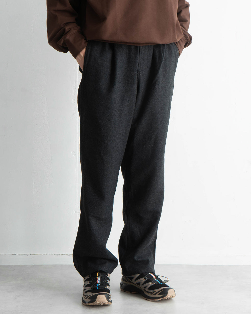 【SALE！20%OFF】GRAMICCI グラミチ ボトムス イージーパンツ ウール トラウザー WOOL RELAXED PLEATED TROUSER G4FM-P065【送料無料】