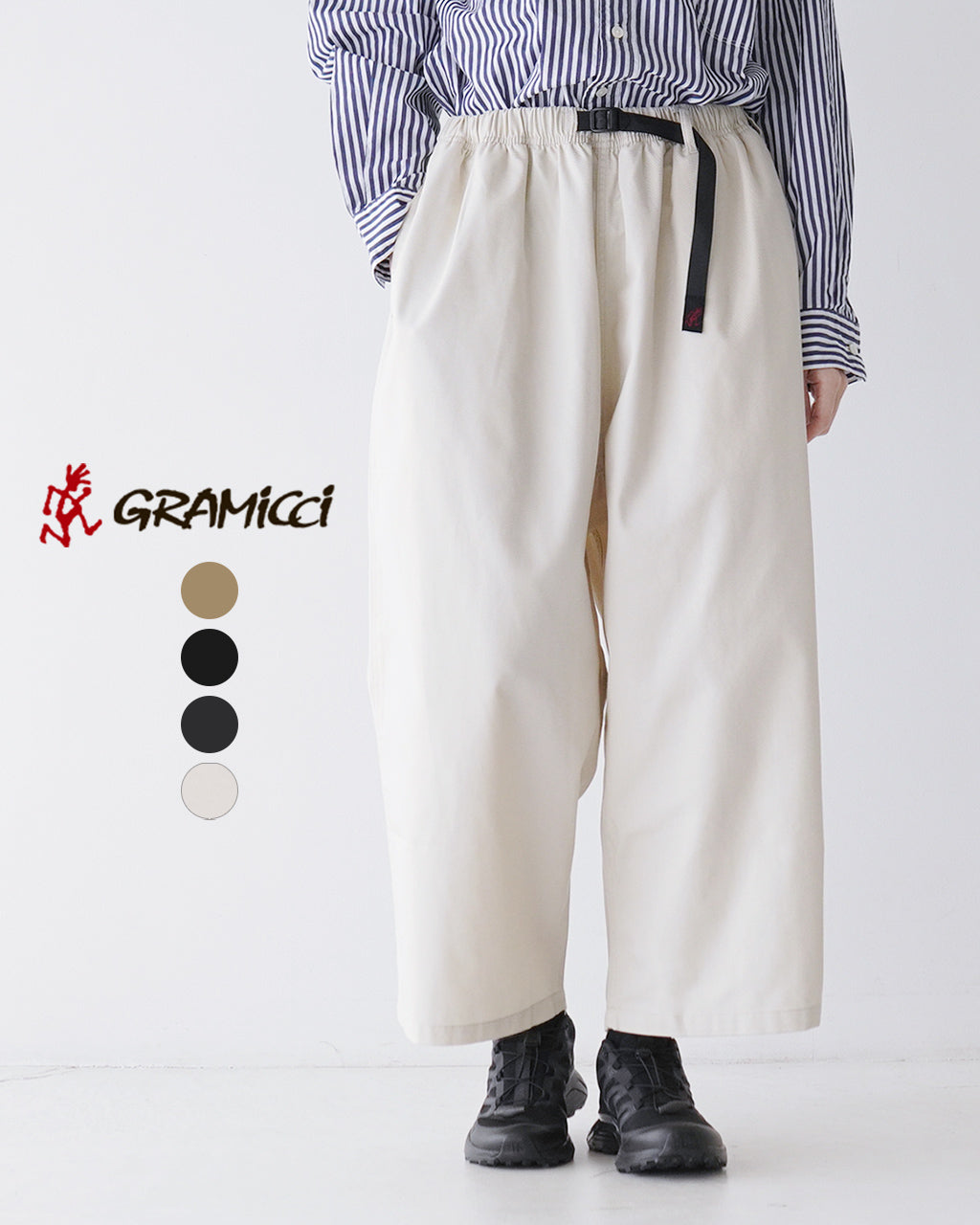 ＼早得24時間限定ポイント10倍／GRAMICCI グラミチ 【日本限定】 バルーンパンツ T/C TWILL BALLOON PANT ギャザー イージーパンツ ワイド アウトドア GLP5-SJP09 【送料無料】