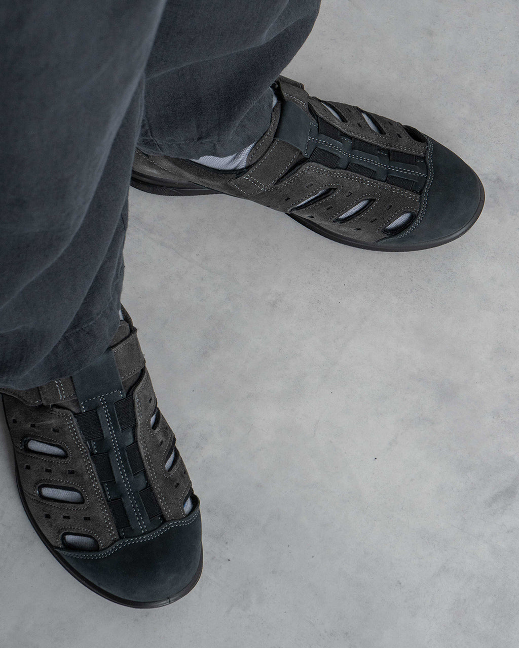 Grisport グリスポーツ VESVIO GURKHA 5S ベルクロ サンダル ベスヴィオ グルカ スエード スニサン スニーカー シューズ 靴 トレッキング アウトドア【送料無料】