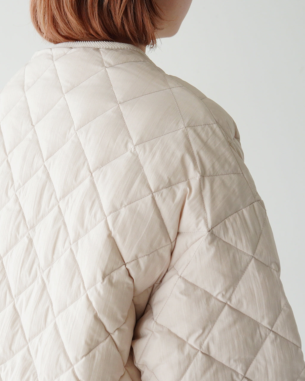 ジムフレックス Gymphlex キルティング ダウン カラーレス ジャケット QUILT DOWN COLLARLESS JACKET 2