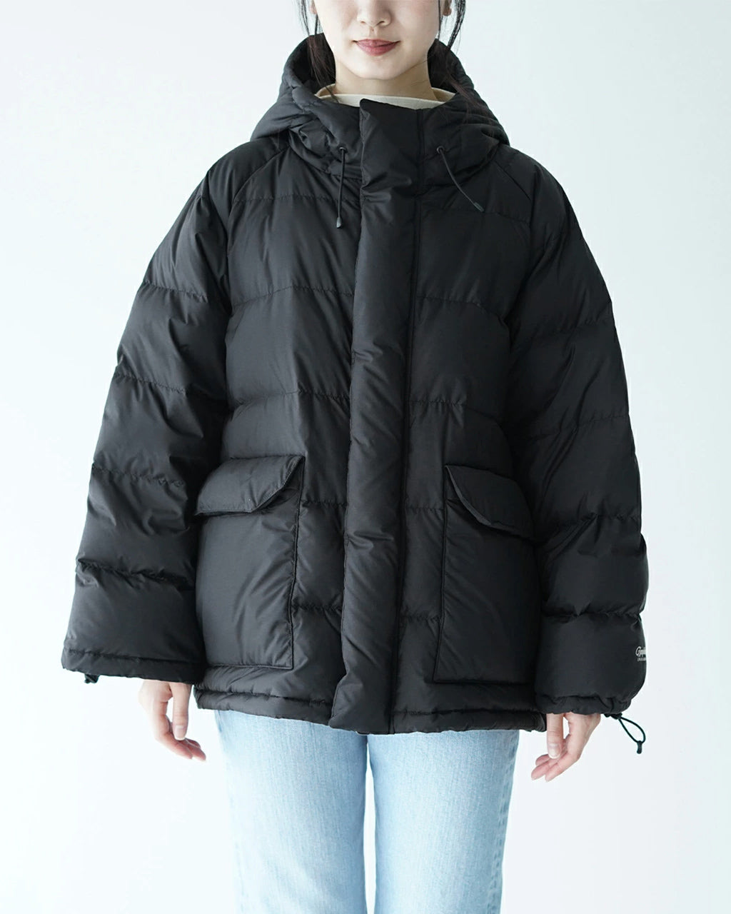 【SALE！20%OFF】Gymphlex ジムフレックス アウター ダウン フーデッド ジャケット DOWN HOODED JACKET フード GY-A0441DMN【送料無料】