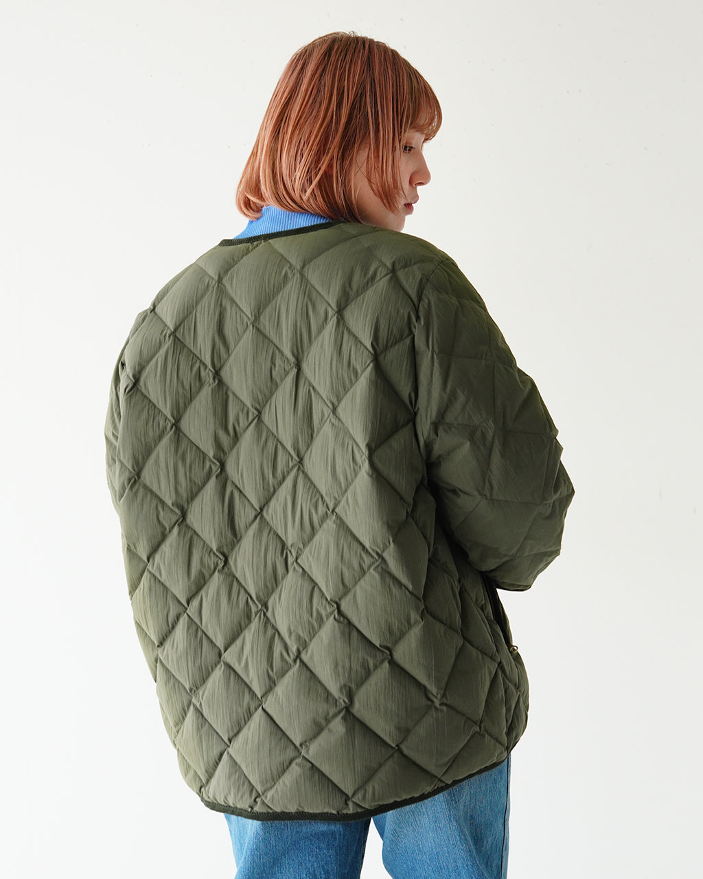 ＼ポイント10倍！／ジムフレックス Gymphlex キルト ダウン パフスリーブ ジャケット QUILT DOWN PUFF SLEEVE JACKET ダウンジャケット 2024秋冬 GY-A0432NYM【送料無料】