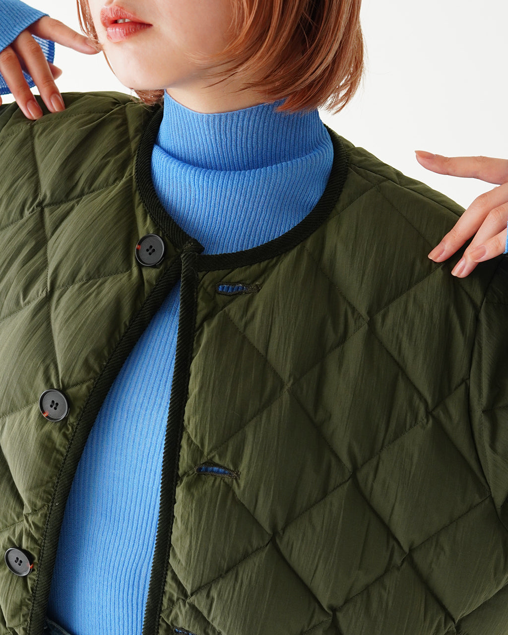 ＼ポイント10倍！／ジムフレックス Gymphlex キルト ダウン パフスリーブ ジャケット QUILT DOWN PUFF SLEEVE JACKET ダウンジャケット 2024秋冬 GY-A0432NYM【送料無料】