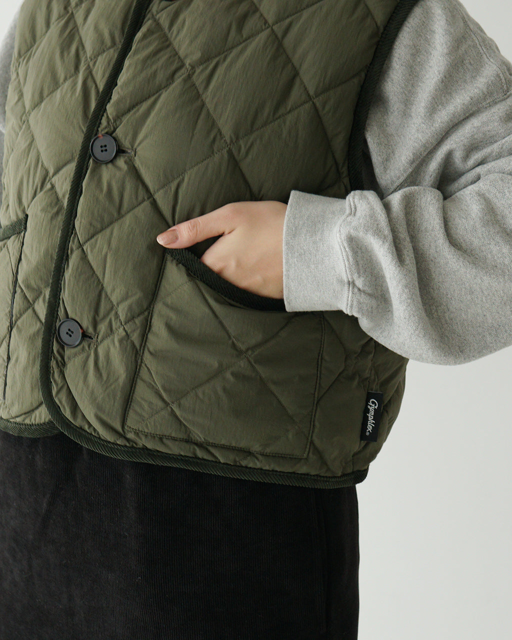 Gymphlex ジムフレックス キルティング ダウンベスト QUILT DOWN SHORT VEST GY-A0433NYM 1026【送料無料】