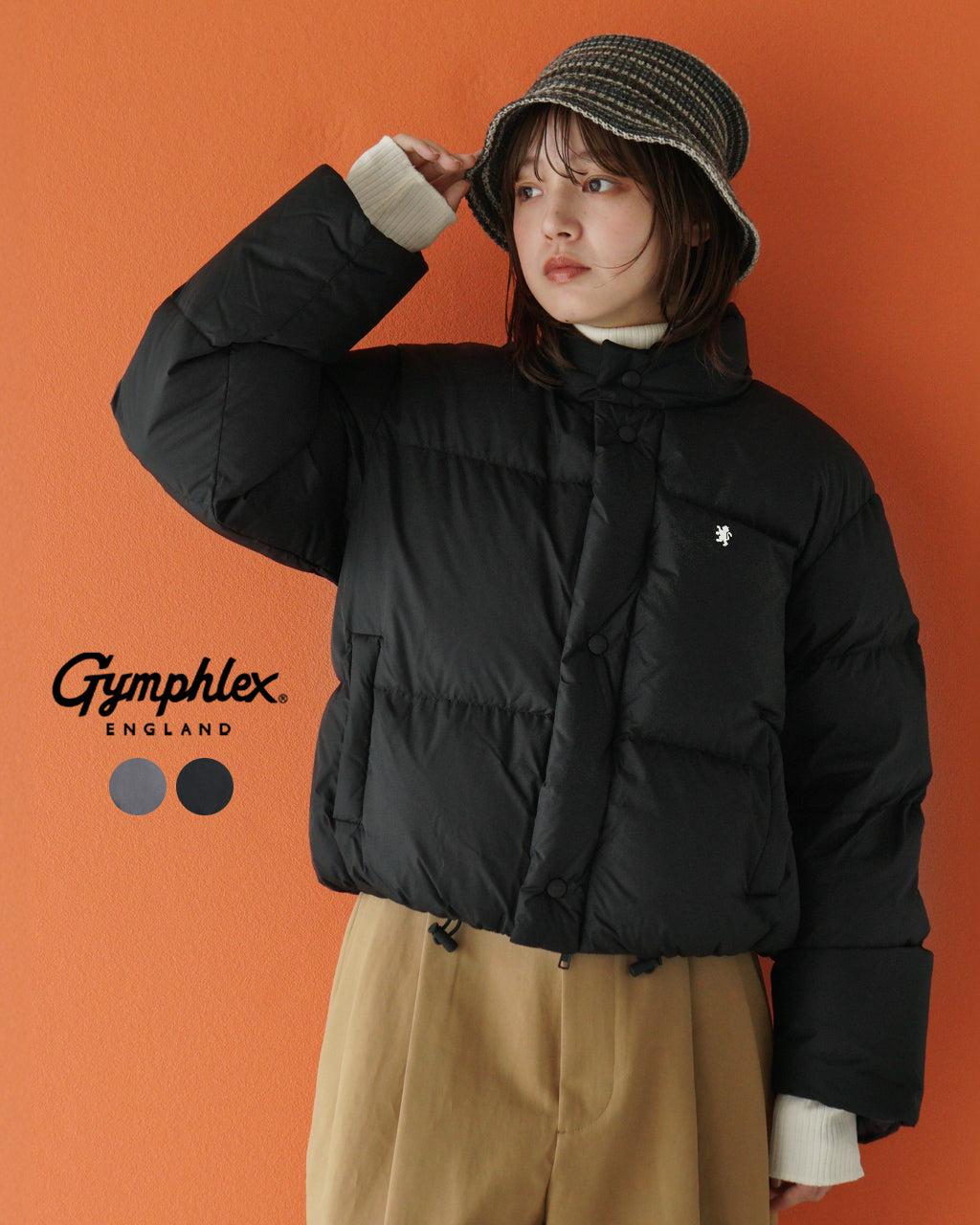 Gymphlex ジムフレックス ダウンジャケット ショート DOWN SHORT JACKET GY-A0555TFE 【送料無料】