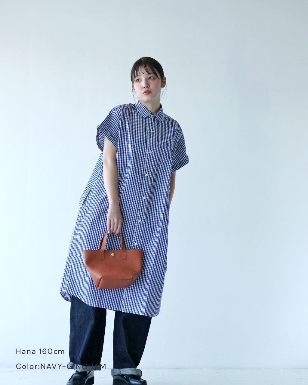 【先行予約：2025年4月上旬頃入荷予定】Gymphlex ジムフレックス シャツワンピース REGULAR COLLAR SHIRT DRESS レギュラーカラー 半袖 GY-B0243MGG GY-B0243MGS【クーポン対象外】【送料無料】