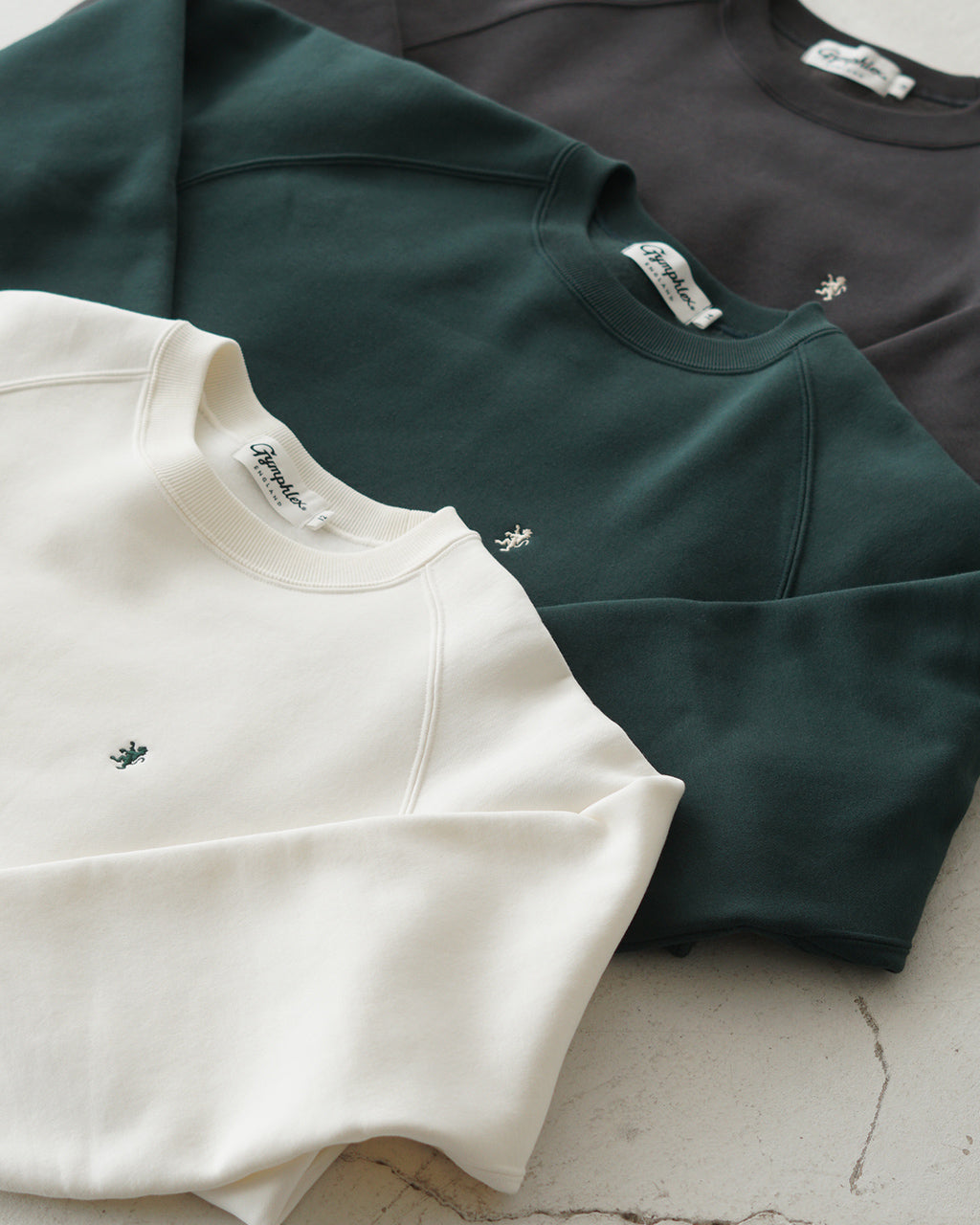 ジムフレックス Gymphlex スウィングスリーブ クルーネック プルオーバー スウェット SWING SLEEVE CREW NECK P.O  GY-C0291TCF【送料無料】