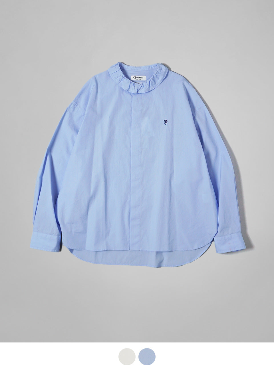 Gymphlex ジムフレックス ギャザードカラー シャツ ロングスリーブ GATHERED COLLAR SHIRT L/S GY-B0312ICM【送料無料】