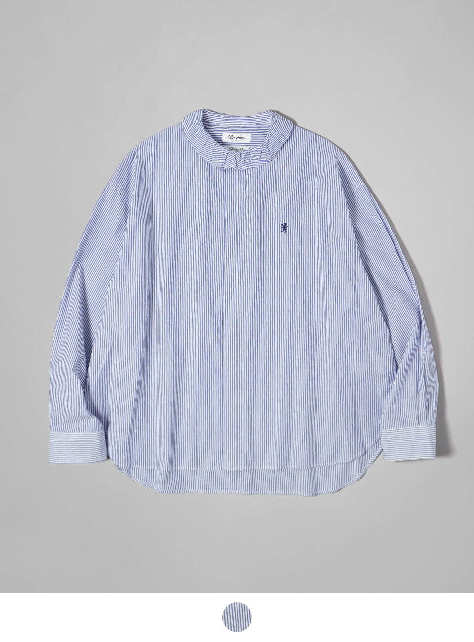 Gymphlex ジムフレックス ギャザードカラー シャツ ロングスリーブ GATHERED COLLAR SHIRT L/S GY-B0312 LSI【送料無料】