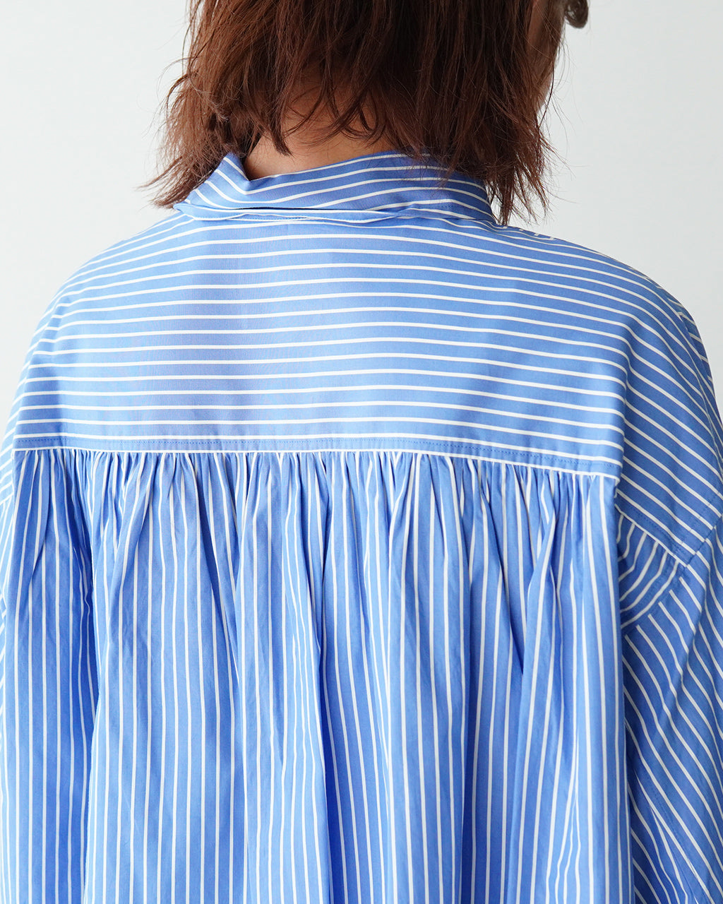 【SALE！20%OFF】Gymphlex ジムフレックス レギュラーカラー チュニック ロングスリーブ  REGULAR COLLAR TUNIC L/S シャツ ストライプ GY-B0313 TTS【送料無料】