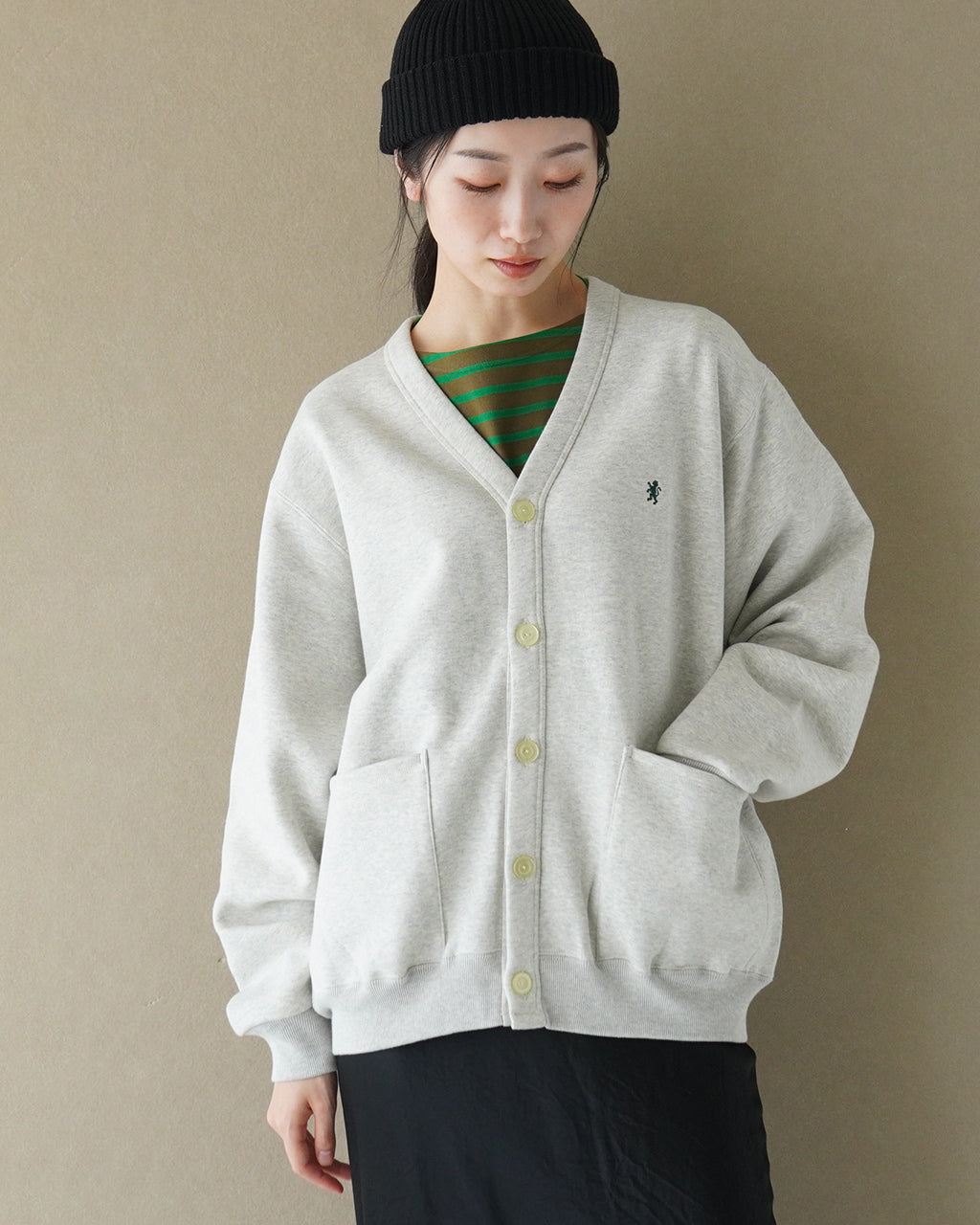 Gymphlex ジムフレックス Vネック スウェット カーディガン V-NECK SWEAT CARDIGAN 裏起毛 GY-C0295 TCF【送料無料】