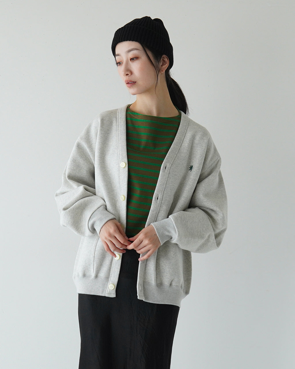 Gymphlex ジムフレックス Vネック スウェット カーディガン V-NECK SWEAT CARDIGAN 裏起毛 GY-C0295 TCF【送料無料】