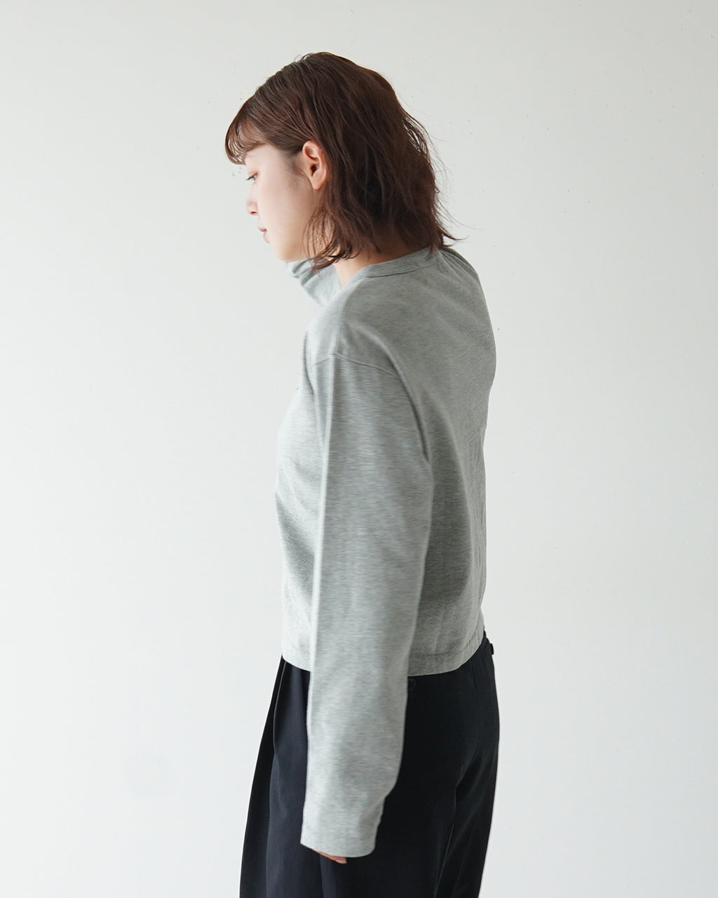 Gymphlex ジムフレックス ショート クルー ネック カーディガン SHORT CREW NECK CARDIGAN GY-C0367SCT【送料無料】