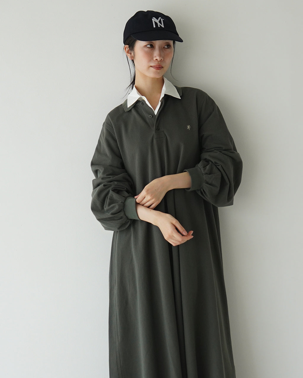 Gymphlex ジムフレックス ポロ カラー ドレス ワンピース POLO COLLAR DRESS GY-C0370 CKJ【送料無料】